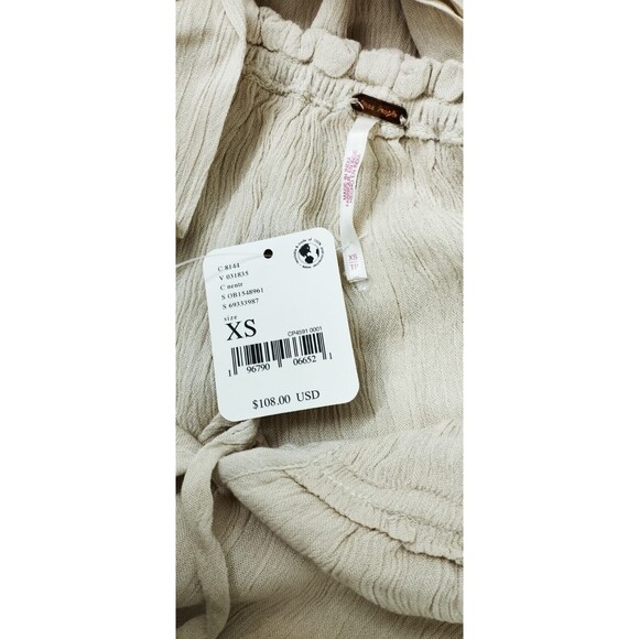 Free People Free-Est Showstopper Midi Dress Billowy Asymmetrical XS NWT 278351 - Picture 10 of 10